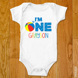 "I'm ONE" Pool First Birthday Iron-On