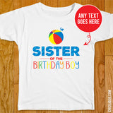 Pool Birthday Family Iron-On