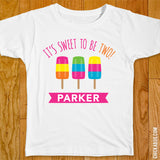 Popsicles Birthday Iron-On