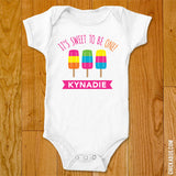 Popsicles Birthday Iron-On