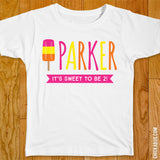 Popsicle Birthday Iron-On