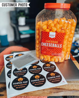 "Pumpkin Poop" Halloween Stickers