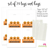 "Pumpkin Seeds" Halloween Paper Tags and Bags