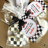 Race Car Party Favor Tags (EDITABLE INSTANT DOWNLOAD)