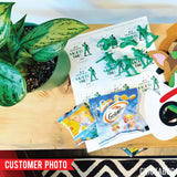 Army Toy Valentine's Day Stickers