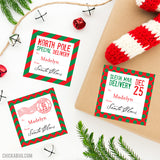 Signed by Santa Christmas Gift Labels - Special Delivery from the North Pole