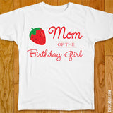 Strawberry Birthday Family Iron-On