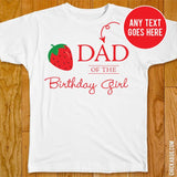 Strawberry Birthday Family Iron-On