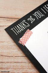 Free Printable Teacher Appreciation Notecards (INSTANT DOWNLOAD)