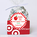 Apple Teacher Appreciation Stickers