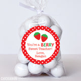 "You're a Berry Sweet Teacher" Appreciation Stickers