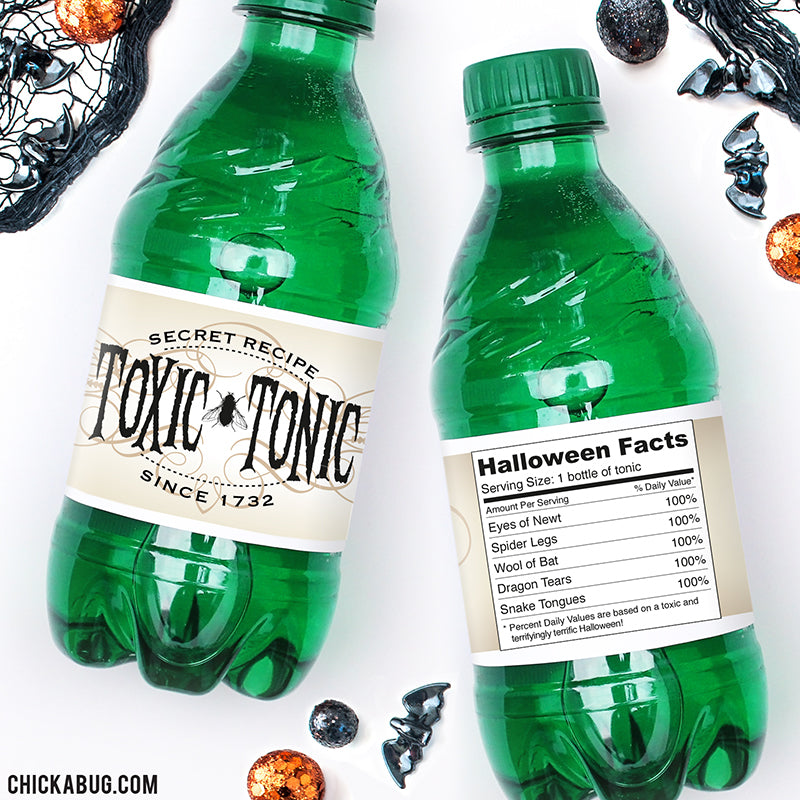 Halloween Drinks: Toxic Tonic