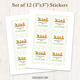 Toy Shelf Gift Labels