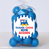 Train Party Favor Stickers
