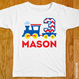 Train Birthday Iron-On