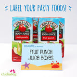 Under the Sea Party Table Tent Cards (EDITABLE INSTANT DOWNLOAD)