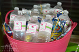 Pink Watermelon Birthday Party Water Labels