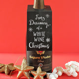 Free Printable "Dreaming of a White Wine Christmas" Tags (INSTANT DOWNLOAD)