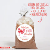 Warm Winter Wishes Holiday Gift Labels
