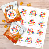 Crayon "Welcome Back To School" Stickers