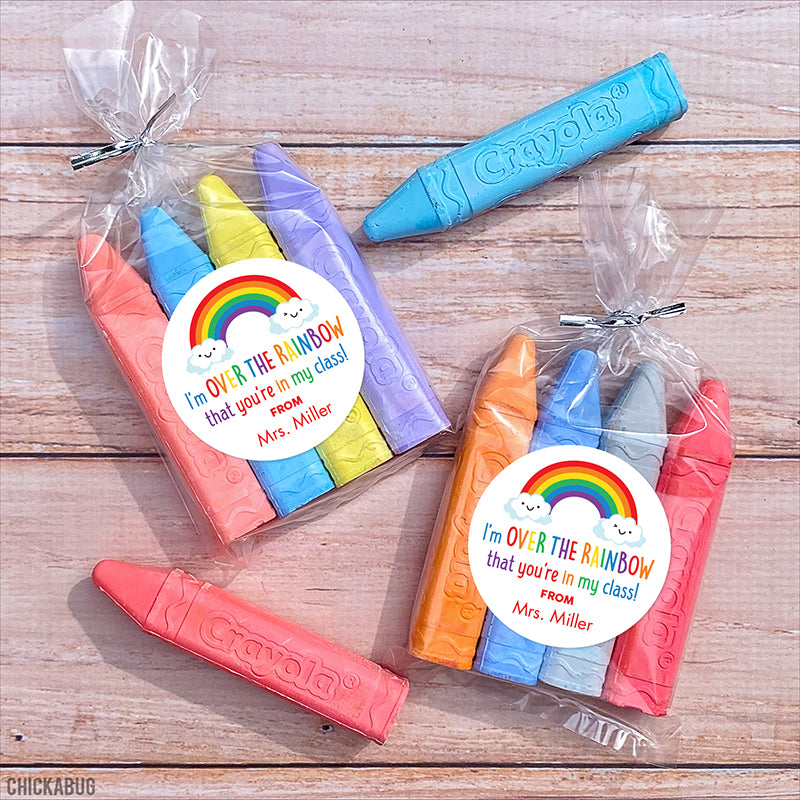 "Over The Rainbow" Back to School Stickers