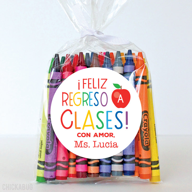 "Feliz Regreso a Clases" Stickers