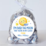 "Over The Moon" Back to School Stickers