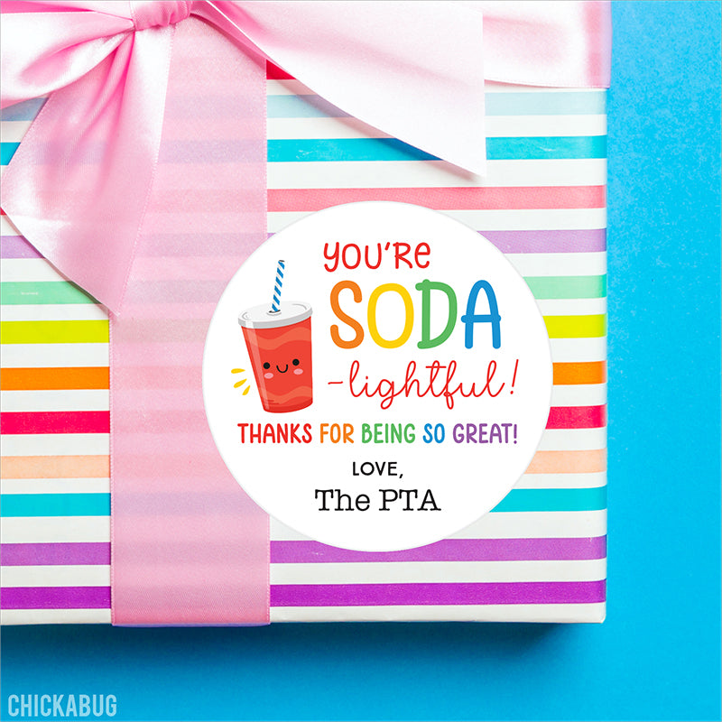 Personalized personalized-you-re-soda-lightful-appreciation-stickers-chickabug