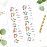 "Oh Happy Day!" All-Occasion Gift Labels