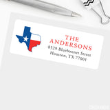 Texas State Address Labels