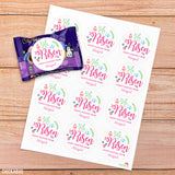 "He Is Risen" Floral Religious Easter Stickers