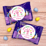 "Some Bunny Loves You" Pink Easter Stickers