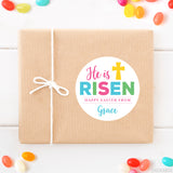 "He Is Risen" Religious Easter Stickers