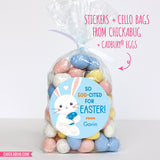 Blue EGG-cited For Easter Stickers