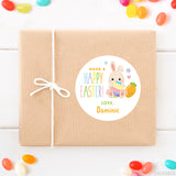 Pastel Baby Bunny Easter Stickers