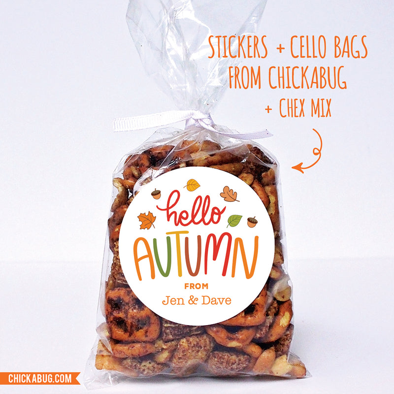 "Hello Autumn" Fall Season Stickers