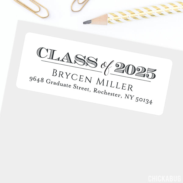 personalized-class-of-2025-graduation-return-address-labels-chickabug for Free Printable Graduation Name Cards Personalized Class of 2025 Graduation Return Address Labels – Chickabug for Free Printable Graduation Name Cards