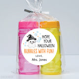 "Bubbles With Fun" Halloween Bubble Stickers