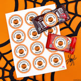 Treat Pail Halloween Stickers