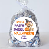 Teddy Bear "Beary Sweet Halloween" Stickers
