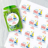 Sailboat Last Day of School Stickers