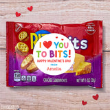 "I Love You To Bits" Valentine's Day Stickers