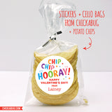 Potato Chips "Chip Chip Hooray" Valentine's Day Stickers