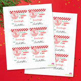 Signed by Santa Christmas Gift Labels - Special Delivery Stamp