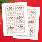 Gnomes Christmas Gift Labels