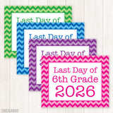 Free Printable Last Day of School Signs (INSTANT DOWNLOAD)