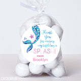 Mermaid Party Favor Stickers