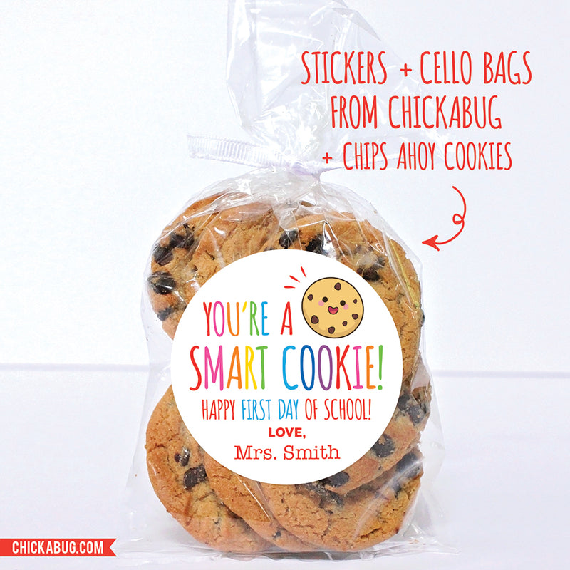 "You're a Smart Cookie" Back to School Stickers
