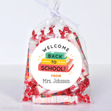 Books "Welcome Back to School" Stickers