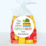 "Turtle-y Great" Back to School Stickers
